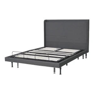 healthtec d0260 adjustable bed white background 02