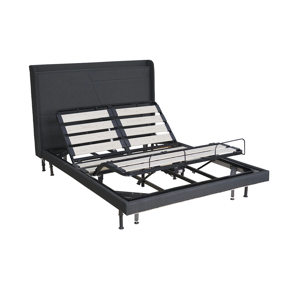 healthtec d0260 adjustable bed white background 03